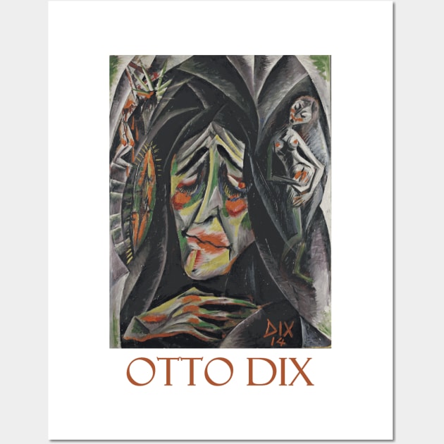 The Nun by Otto Dix Wall Art by Naves